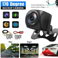 HD Car Backup Camera Reverse Rear View Parking Night Vision Waterproof CMOS 170°