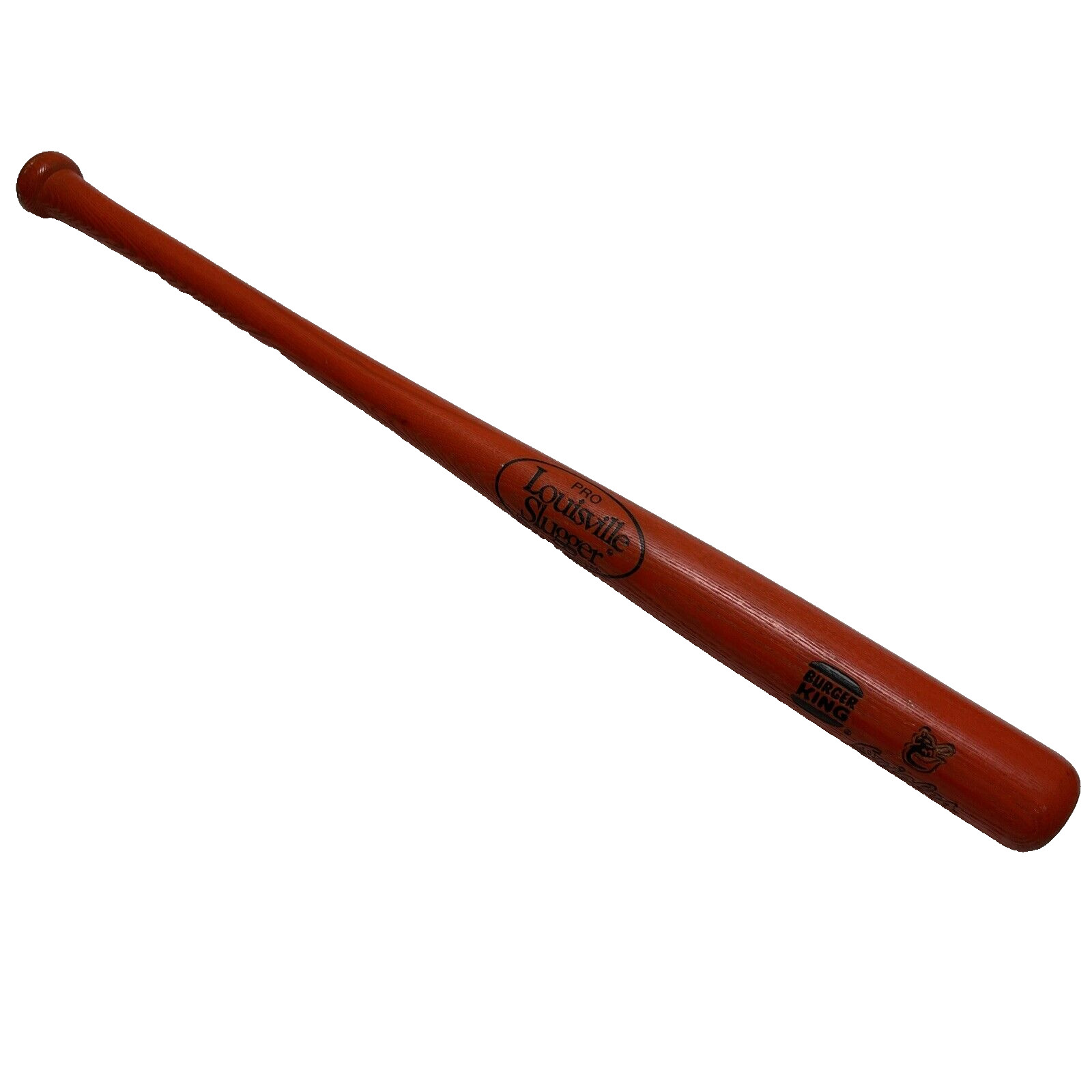 Louisville Slugger Pro Orange Baltimore Orioles Burger King Baseball Bat SGA 32"