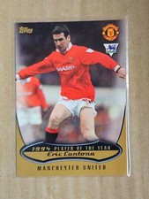 2002-03 Topps Premier Gold Player of the Year #POTY2 Eric Cantona & Andy Cole