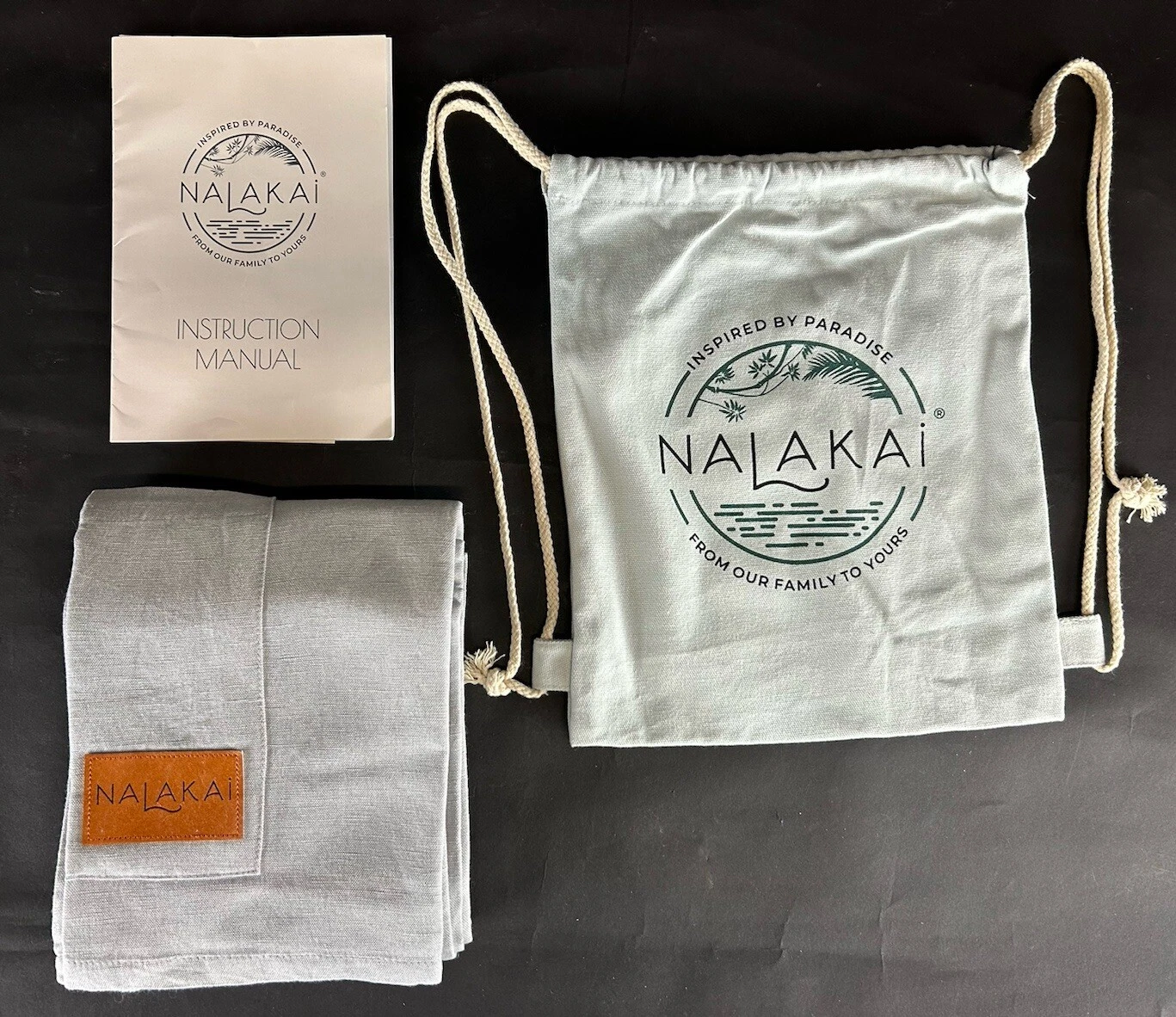 Nalakai Ring Sling Baby Carrier Soft Linen Baby Sling - Soft Gray