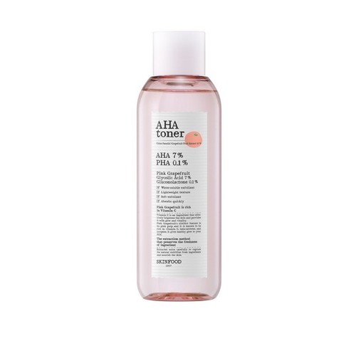 [SKINFOOD] Shine Muscat BHA Toner / Pink Gratefruit AHA Toner / Koreanische Kosmetik - Bild 10 von 18