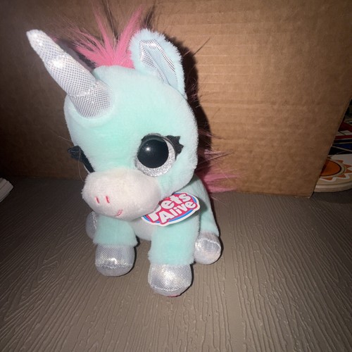 Green And Pink Unicorn Pets Alive Pet Shop Surprise Series 2 Interactive Plush - Picture 12 of 15