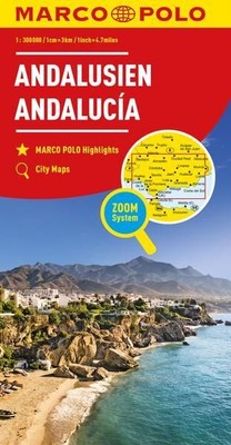 MARCO POLO Regionalkarte Andalusien 1:300.000: Costa del Sol, Sevilla, Cordoba, 