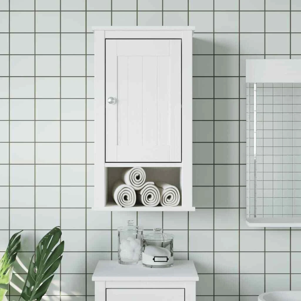 Solid wood bathroom wall cabinets deals