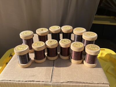 CORWICO Wire Co. Enameled Magnet Wire Spools Various Gauges