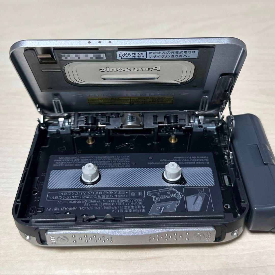 【送料無料】 Panasonic SU-XR57 SB-WA80 SB-PC81 Panasonic RQ-SX80V Portable Cassette Player Silver Very Good | eBay