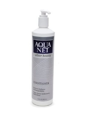 Aqua Net Silver Beauty Conditioner for Graying Hair 13 oz Discontinued! 