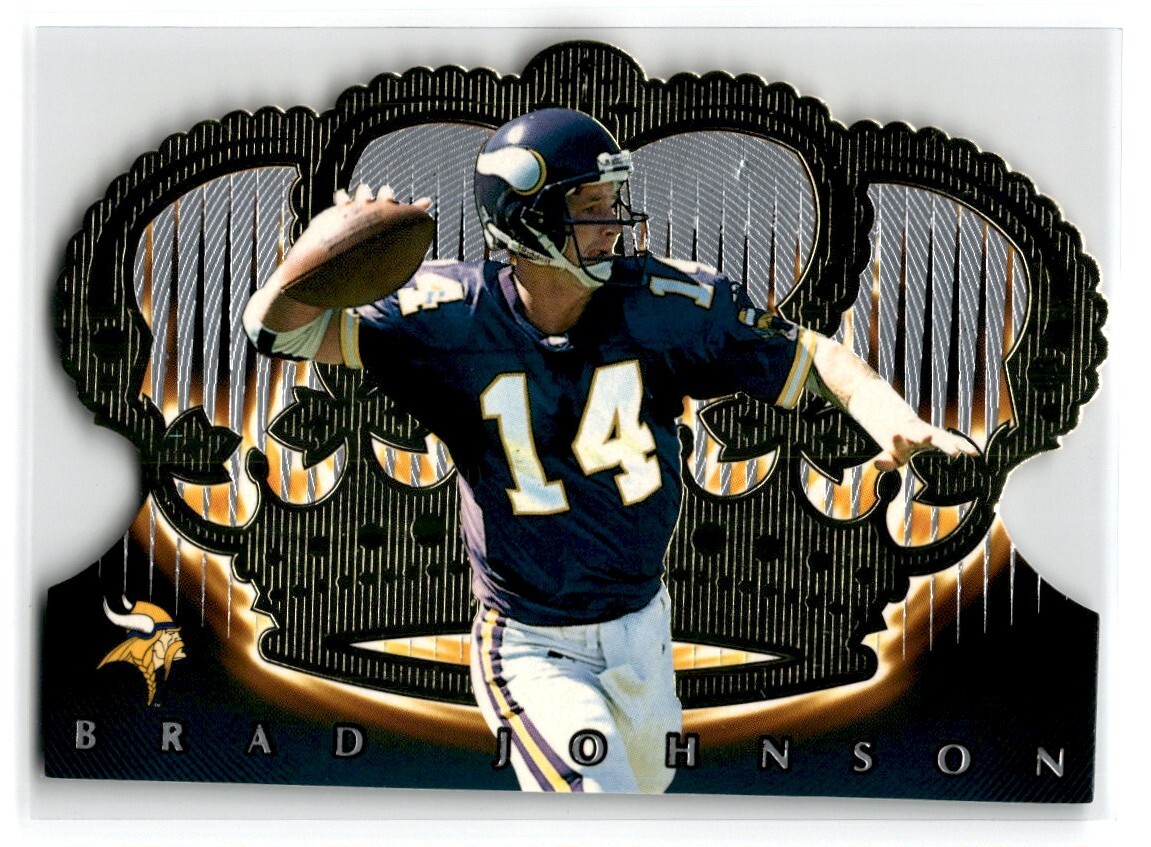 1998 Pacific Crown Royale Brad Johnson Minnesota Vikings #74