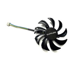 Graphics Cards Cooling Fan for Sapphire RX460 RX550 2G D5 ITX GA91S2M Spare Part