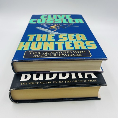 2 x Clive Cussler/Craig Dirgo Hardcover Books The Sea Hunters/Golden Buddha - Picture 4 of 19