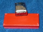 Antique Kratt Early Patent? Wooden Body Harp Style Pitch Pipe & Original Box Exc — photo 7