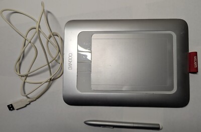 Wacom Bamboo Fun - CTH-461 USB Graphics Drawing Tablet and Pen -- Tested