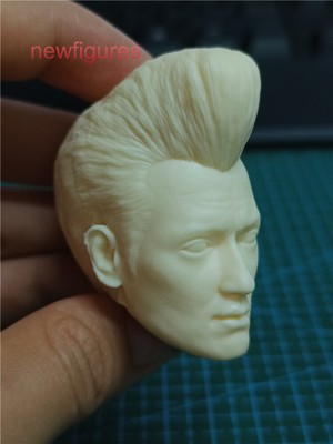 1:18 Regent-style Hair Man Head Sculpt Model For 3.75'' Male Action Figure Body