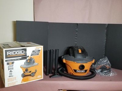 Ridgid 6 Gallon 3.5HP NXT Wet/Dry Vac 