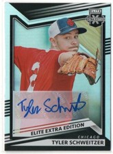 Tyler Schweitzer 2022 Elite Extra Edition Prospect Autograph Card #161 AUTO