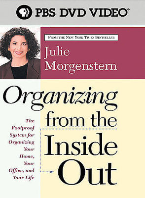 Julie Morgenstern Organizing from the Inside Out DVD PBS Free Shipping