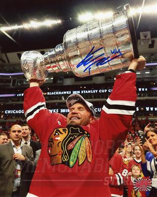 Kimmo Timonen Chicago Blackhawks Signed Autographed Raising