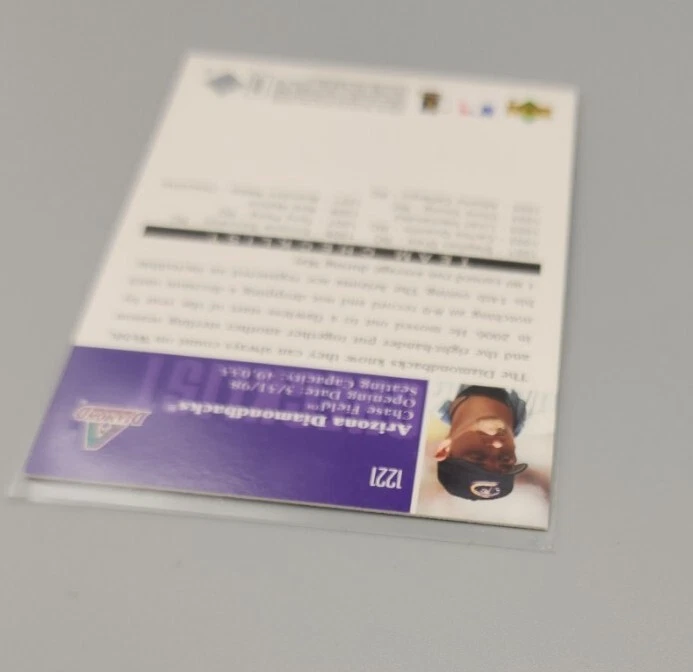 2006 Upper Deck Checklist Gold /99 Brandon Webb #1221 - Image 4 of 4