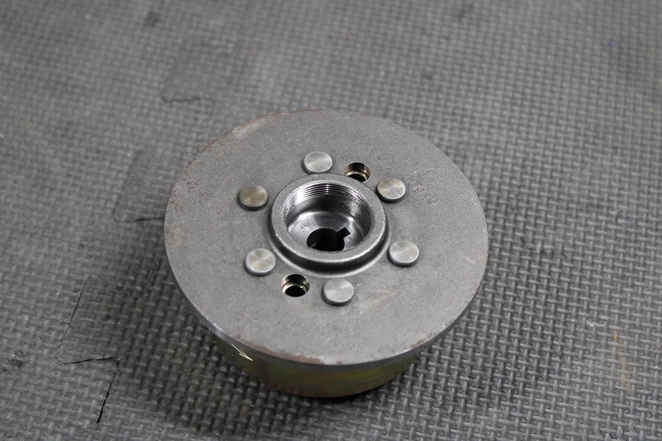 1999 年 YAMAHA YZ400 YZ400F 原始设备制造商定子 MAGNETO 电机飞轮 — 第 2/4 张图片