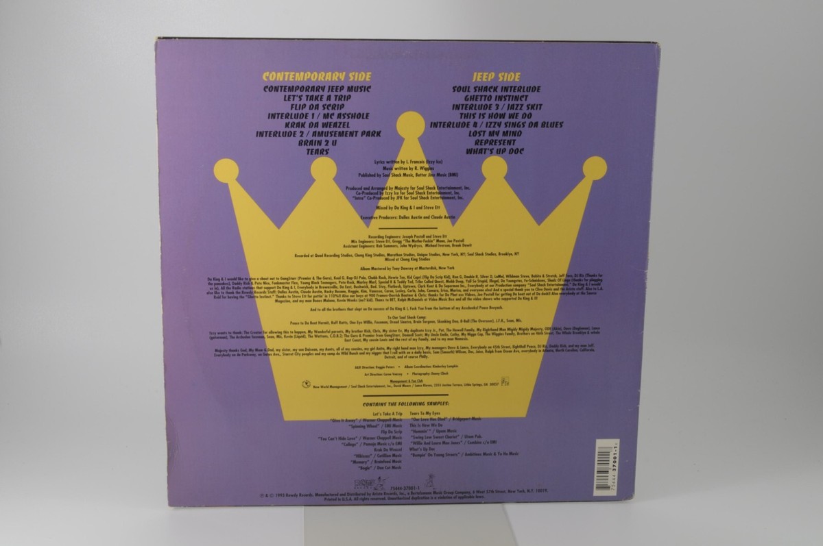 Da King & I – Contemporary Jeep Music Rowdy 1993 Us Orig