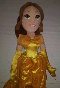 Disney Store Princess Belle Soft Plush Doll Toy 19