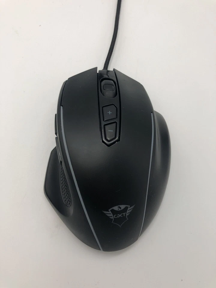 Trust GXT 165 Celox Gaming Maus, 10.000 DPI, RGB, 8 Tasten, USB - Schwarz - Bild 4 von 4