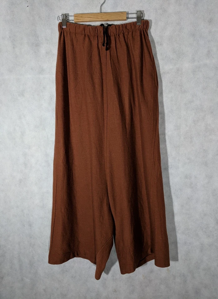 Comme des Garcons bata de cámara AD 1996 Dropcrotch pantalones bohemios OS Japón 