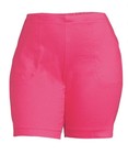 Just My Size Women’s Elastic Waist Stretch Bright Rose Shorts 1X NEW — photo 5