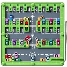 Magnetic Alphabet Maze Letter Puzzle,Montessori Fine Motor Skills Toys for Gi...