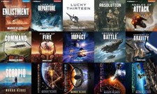 FRONTLINES + PALLADIUM WARS by Marko Kloos (15 Audiobooks 127 hrs Collection)
