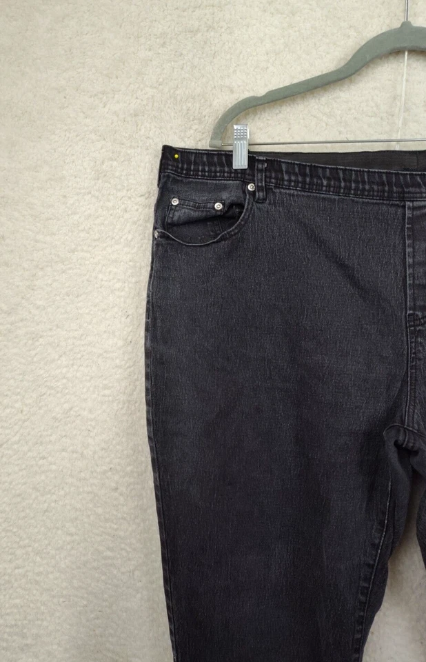 Diane Gilman Mujer Leggings P2X Negro Mezcla de Algodón Pull On Elastizado Pantalones Ajustados Foto 2 de 4