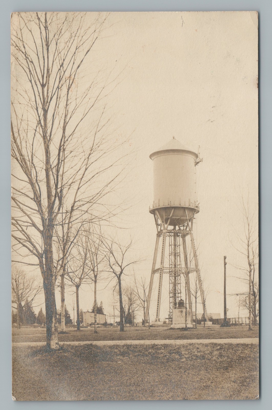 Water Tower SACKETS HARBOR New York RPPC—Antique Army Camp Postcard 1908 eBay