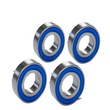 QTY-4 ,6010 2RS PREMIUM BALL BEARINGS ABEC3- ZSKL