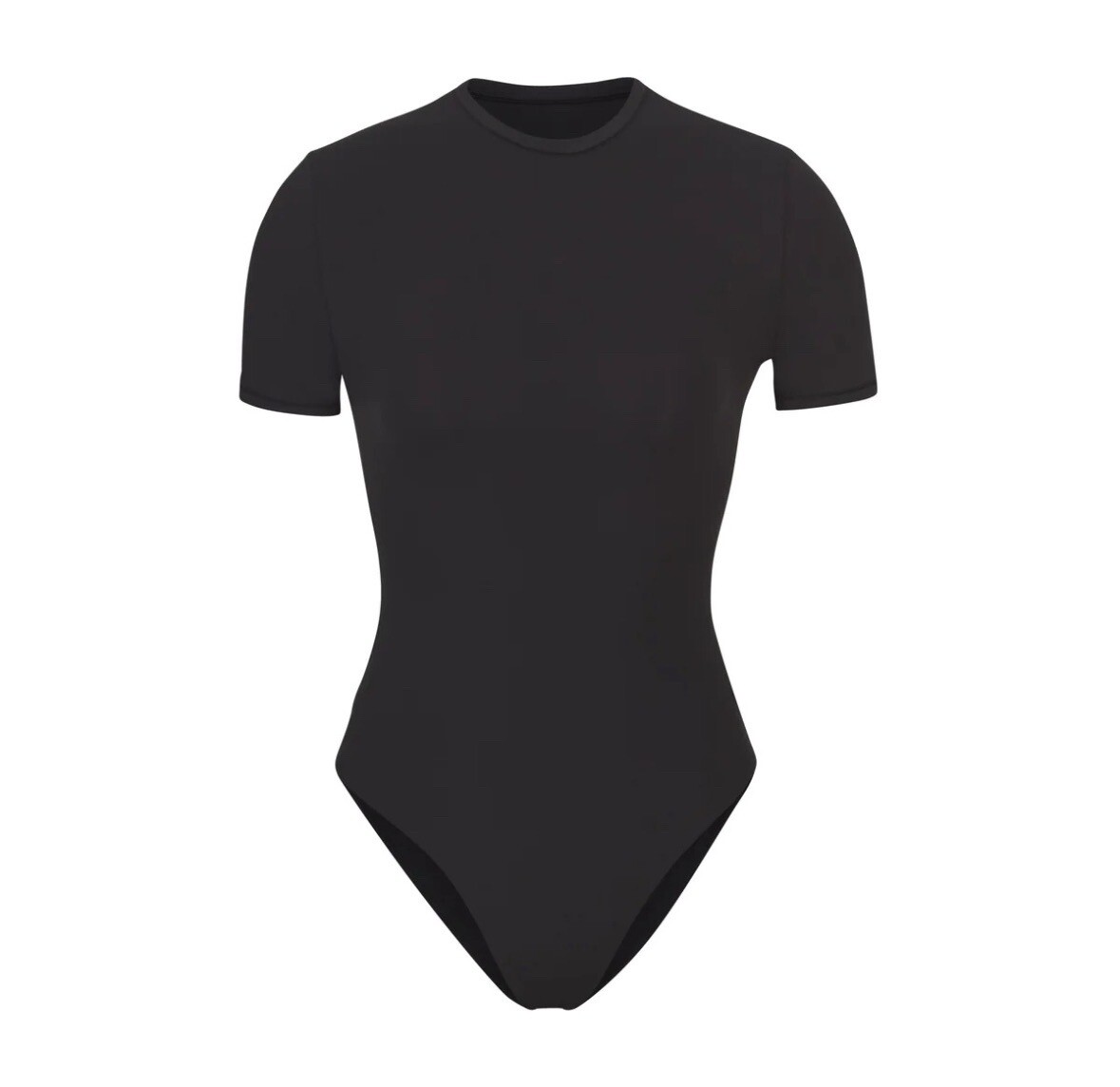 NWOT Skims Fits Everybody Short Sleeve T-Shirt Bodysuit in Onyx Women’s M