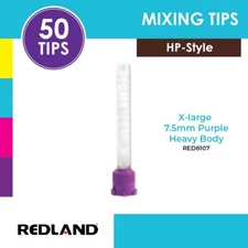 REDLAND Purple 7.5mm HP Mixing Tips for GC EXA Advanced H/B Imp. Mat. 50/PK