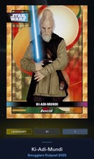 Marketplace image: Topps Star Wars TRADER 2026 - Ki-Adi-Mundi Legendary 1cc Superfractor 1/1