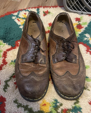 Dr. Martens Men s Wingtip Brogue Lace-Up Leather Dress Shoes Brown 11