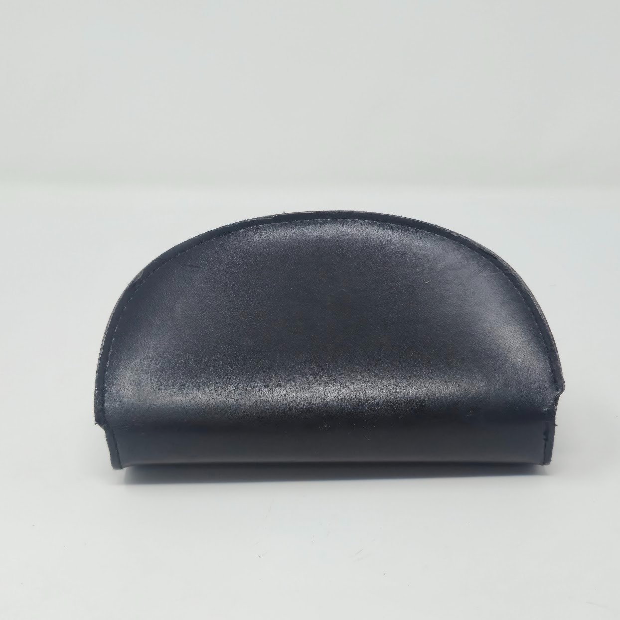 Authentic GUCCI Black Leather Sunglasses Case & Microfiber Cleaning Cloth Set image 5