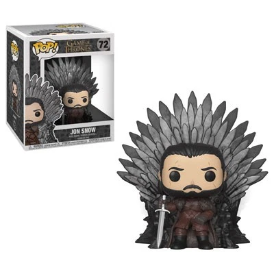 Funko POP! Television Game of Thrones Jon Snow Iron Throne #72 Vinyl Figure
