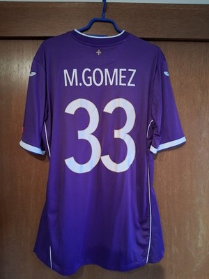 Trikot von AC Florenz für das Finale der Coppa Italia 2013/14 Mario Gomez 33, L