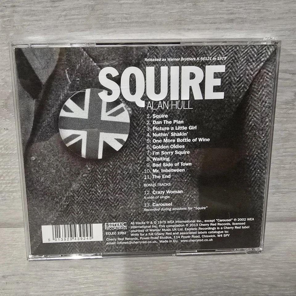 Alan Hull - Squire (Remastered Edition) CD 2013 Cherry Red Bonus Tracks Rare VGC - Image 2 of 4