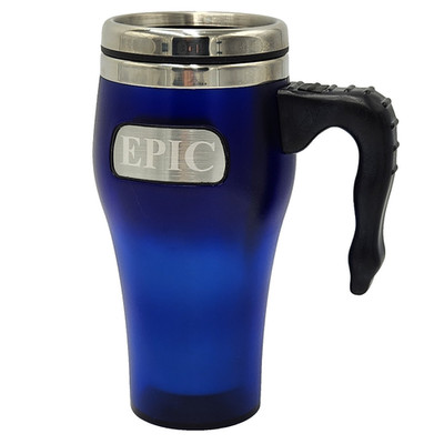 El Paso Intelligence Center EPIC Insulated Tumbler Travel Mug - Stainless Steel