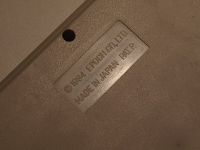 BOXED with 3 x CARTRIDGES Game Pocket Computer EPOCH VINTAGE 1984 Handheld LCD