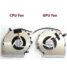 NEW CPU+GPU Fan for MSI GE62 2QC 2QD 2QE 2QF ...