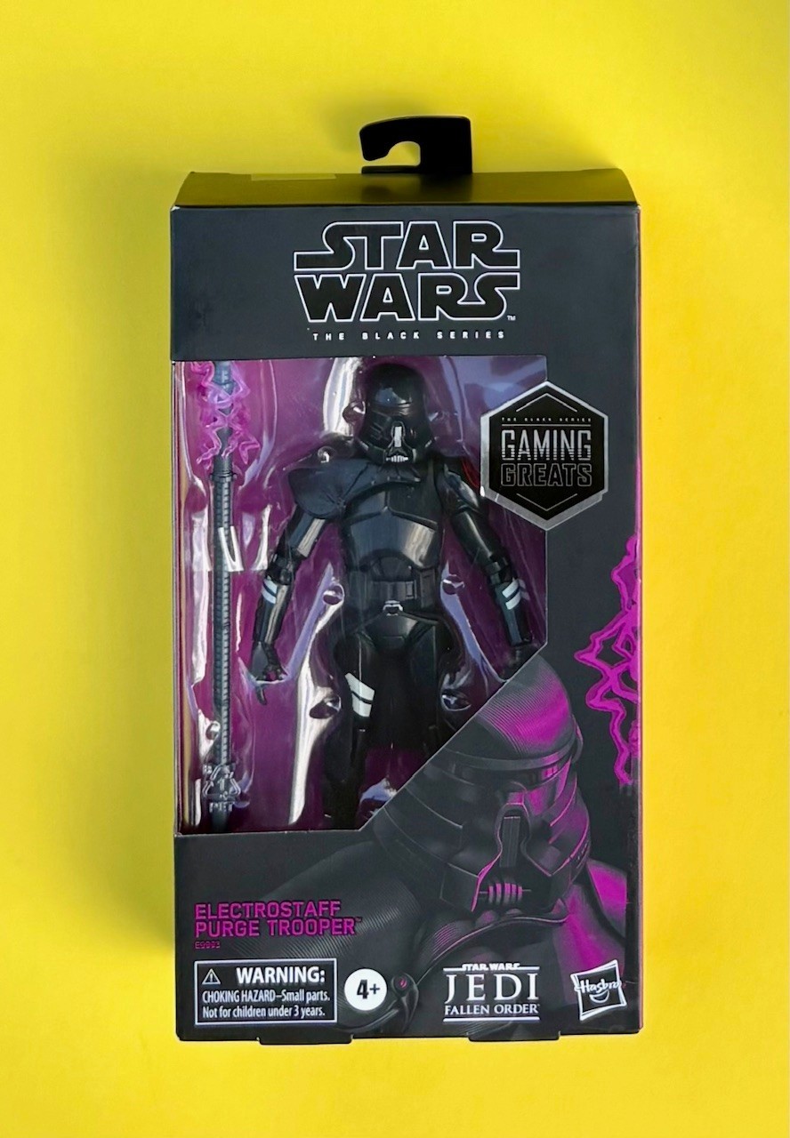 Star Wars Black Series / Electrostaff Purge Trooper-Gaming Greats / New