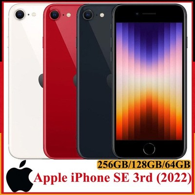 Neu Apple iPhone SE 2022 3rd 256GB/128GB/64GB 5G Handys Ohne Vertrag Smartphone