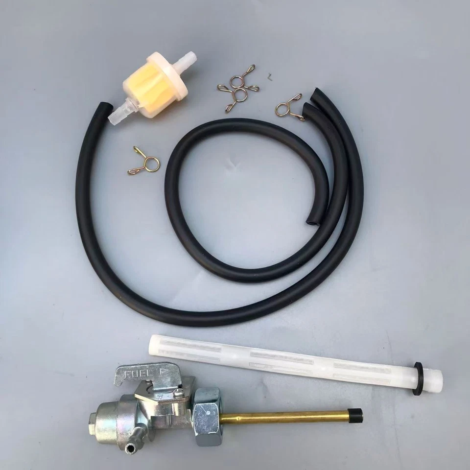 Interruptor de válvula de grifo Petcock de combustible para Honda 16950-393-015 XL250S CJ360T CB400A CX500 Foto 3 de 4