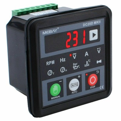 DC20D MKII Generatorsteuerung Modulsteuerung Für Dieselmotor LED Display