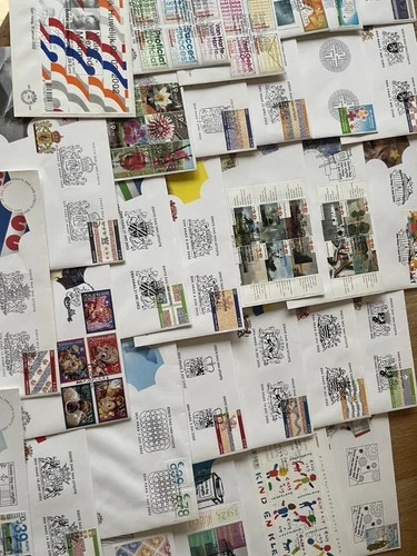 Netherlands 31 FDC covers complete year 2002, rarely offered like this, awesome