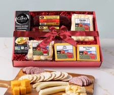 Big Deluxe Cheese, Sausage & Cracker Gift Box